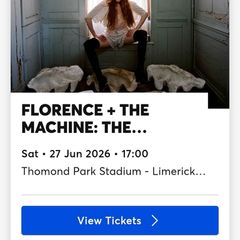 Florence and the Machine Limerick