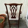 Antique Chippendale style carvery chair. Image 2