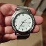Quartz F5049 silver tone watch Image 2