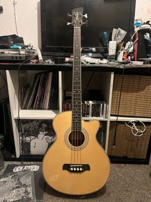 Brunswick Acoustic/Electric Bass Guitar