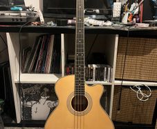 Brunswick Acoustic/Electric Bass Guitar