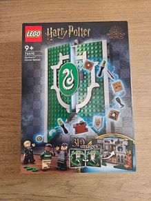 lego harry potter 76410 slytherin house banner