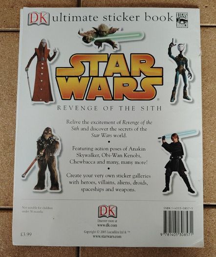 Vintage Star Wars Prequel Book Bundle (1999 & 2005)