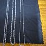3 silver colour chains Image 5