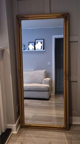 Full Length Mirror Gold