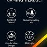 Ozeino ZW1 Gaming Headphone Image 2