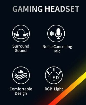 Ozeino ZW1 Gaming Headphone
