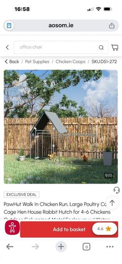 Chicken / small animal run