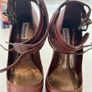used beautiful Dune leather heels UK 3 Image 4