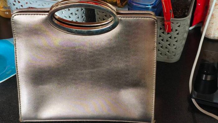 Vintage Clubhouse by Jane Shilton Bronze Handbag