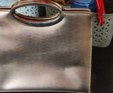 Vintage Clubhouse by Jane Shilton Bronze Handbag