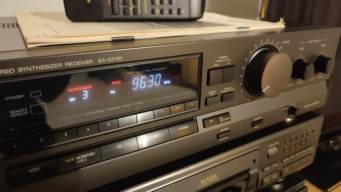 Pure Classic TECHNICS SA-GX130, genuine Remote.VGC.Cleaned.