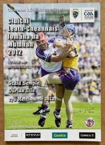 2012 Clare v Waterford - Munster GAA Senior Hurling Semi Final Championship Programme