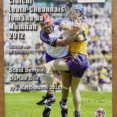 2012 Clare v Waterford - Munster GAA Senior Hurling Semi Final Championship Programme