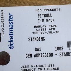 Pitbull - I'm Back Concert Marley Park