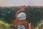 spectacle bridge lisdoonvarna  watercolour