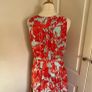 Banana Republic size 12 lined orange blue dress Image 5