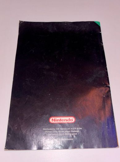 The Legend of Zelda Ocarina of Time N64 Manual