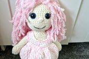 Crocheted doll