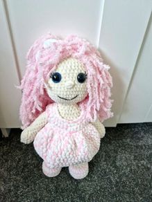 Crocheted doll