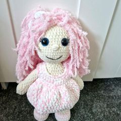Crocheted doll