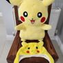 Pokemon Pikachu Large soft plush toy (approx 22 inches) + Ear Hat + 2 Shoulder Bags / Pouches Image 5