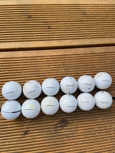 golf balls: Callaway CRX power