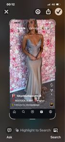 Debs dress champagne size 6-8