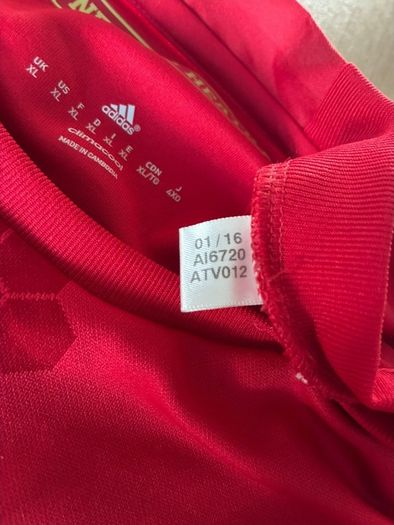 Manchester United 2016/17 Home adidas Shirt XL