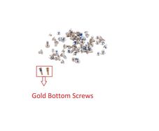 For iPhone 8 Plus Full Complete Screw Set Repair Fix With 2 Gold Bottom Screws - FHT29IPFC