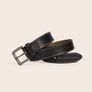 Unisex Genuine Leather Tooled Belt Vintage Floral Western Leather Belt Image 9