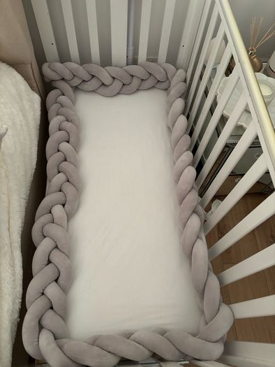 cot braided bumper grey
