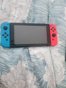 Nintendo Switch with games