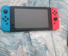 Nintendo Switch with games