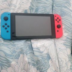 Nintendo Switch with games