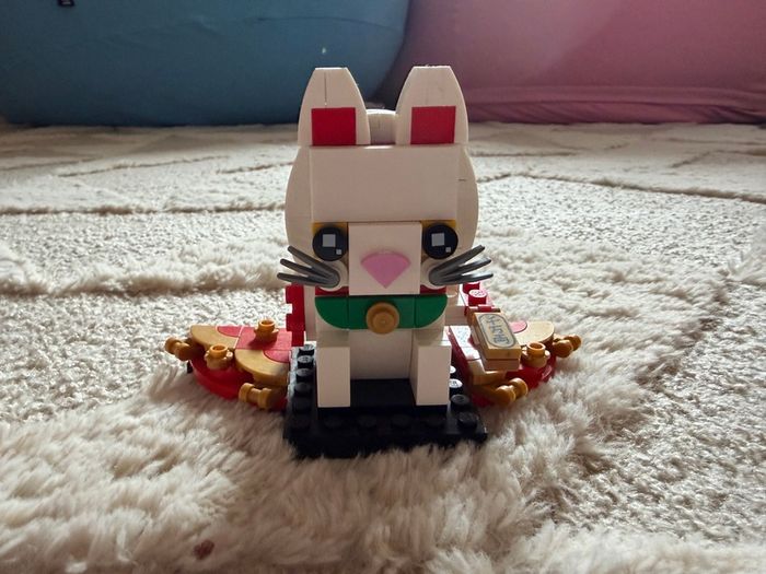 lego brickheadz lucky cat