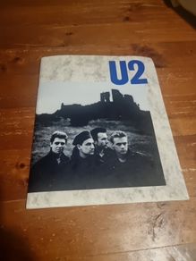 U2 1984 Unforgettable Fire U.s./u.k. Tour Program Concert Book
