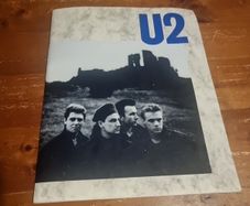 U2 1984 Unforgettable Fire U.s./u.k. Tour Program Concert Book