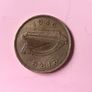 Irish Ha'penny From 1946, Free Post Image 3