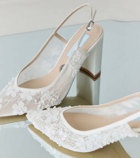 Charlotte Mills Wedding Shoes SIZE EU 37