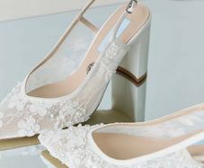 Charlotte Mills Wedding Shoes SIZE EU 37