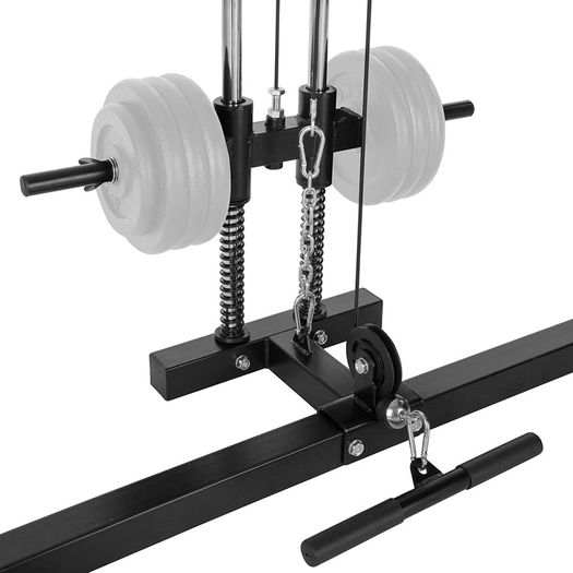 _Power Station Fitness Station Power Rack Power Cage | Pull Up Double Bar | Robust Frame Made of Steel Tube Models