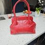 Genuine John Rocha Red leather handbag Image 3