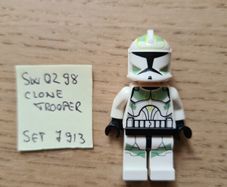 lego sw0298 clone trooper, set star wars 7913