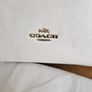 Coach Leather Cream Shoulder Bag / New Image 8