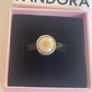 Pandora Two Tone Precious Heart Charm with 14k Gold Hearts Image 7