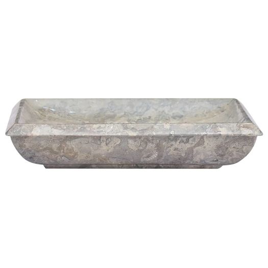 Sink Grey 50x35x10 cm Marble