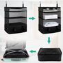 Portable Hanging Travel Rack Expandable Packing Cube Organizer with Hanging Hooks Image 6