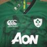 Player Issue (Size 10)  Ireland Womens Rugby Jersey Shirt IRFU Eire Irish Canterbury Green GPS  St Patricks Day Paddys Day Womans Image 4