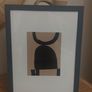 Modern Minimalist Abstract Framed Wall Art (43x33cm) Image 4